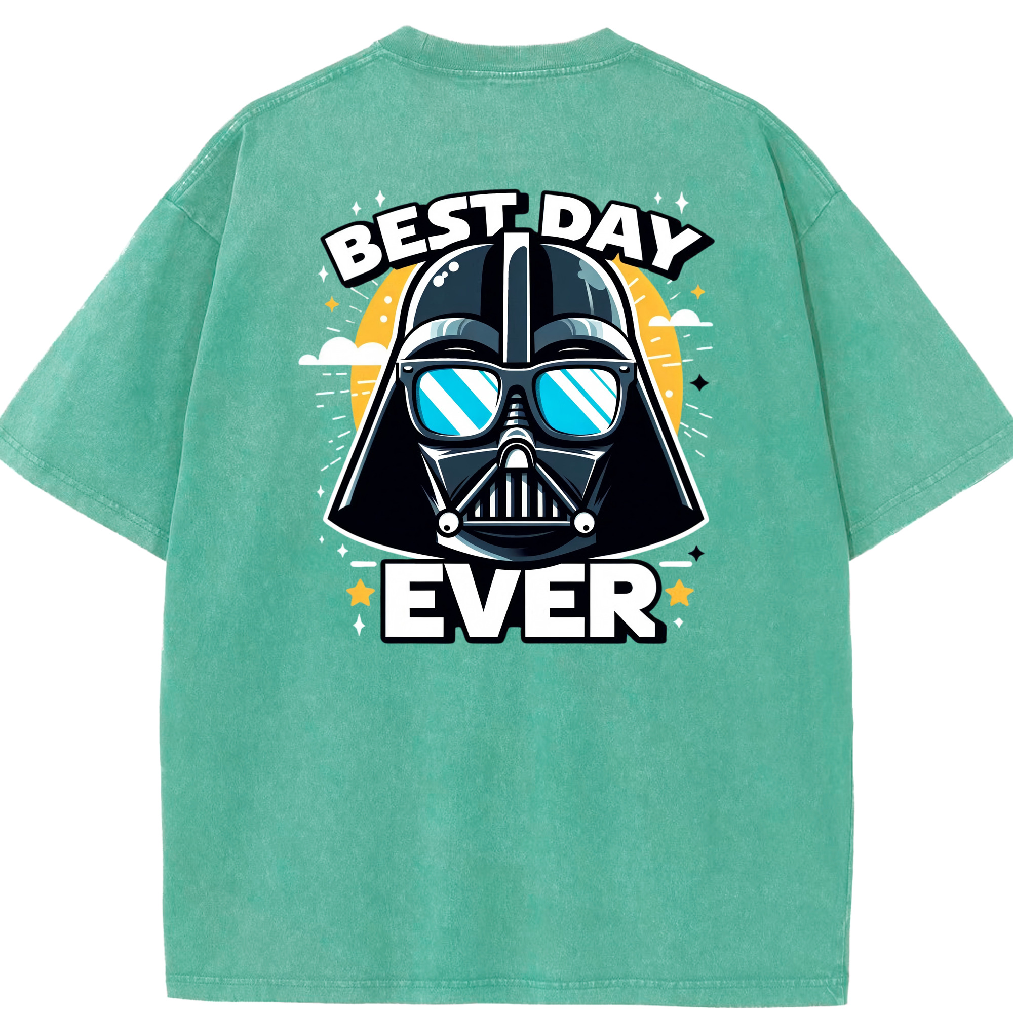 （画像用） スター・ウォーズ Star Wars 綿100% ヴィンテージ風 半袖Tシャツ（背面プリント）